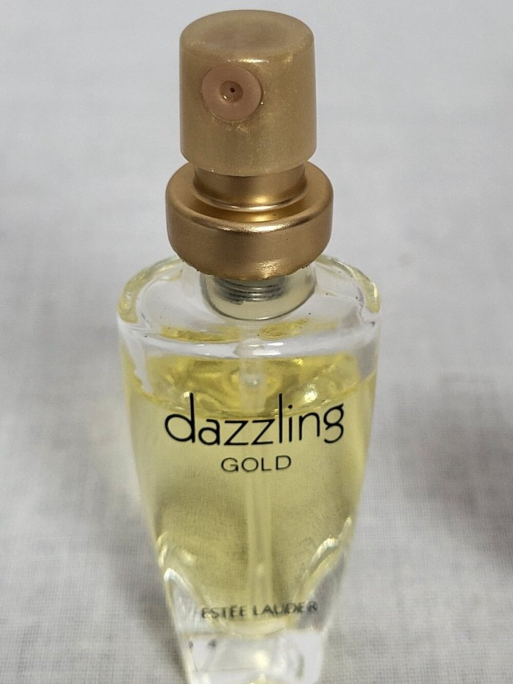 Estee Lauder Dazzling Gold Vintage Perfume 0.17 oz Mini Travel Spray No Box - Picture 3 of 4
